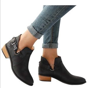 Women’s Casual Black Ankles booties
